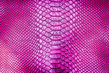 Pink luxury snake skin texture