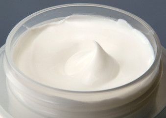 Moisturizing Cream close up -A cream is a preparation usually for application to the skin.