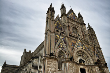 Fototapeta na wymiar orvieto cathedral