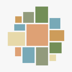 Collage thirteen frames photos parts or picture.