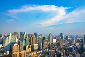 Fototapeta premium 大阪・都市風景
