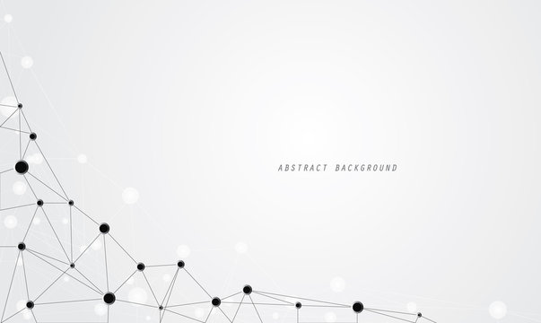 abstract link technology design for background template