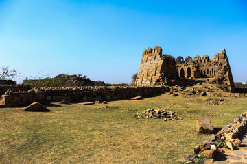 Ruins of Tughlakabad Fort, Delhi