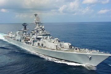 war ships on the sea