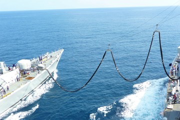 war ships on the sea © RitusAngle