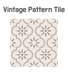 Beautiful Elegance Geometric Tile Pattern. flat design style minimal vector illustration.