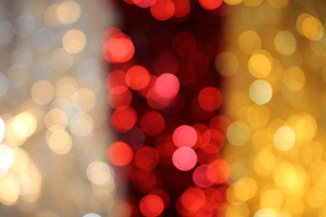 Obraz premium beautiful shiny background with bokeh and sequins