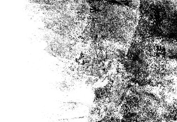 Obraz premium Black and white hand painted background texture with grunge brush strokes
