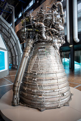 Moteur de fus&eacute;e Ariane 5