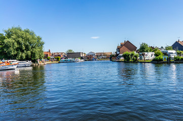 A view up the River Bure 