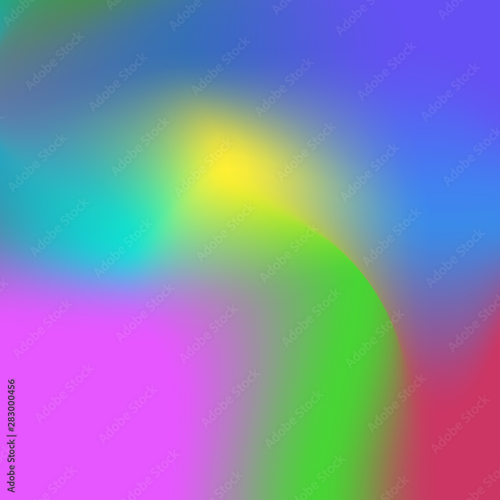 Poster abstract blurred gradient mesh background. colorful smooth banner template