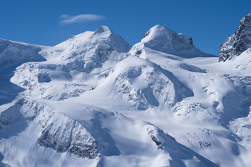 Obraz premium snow mountain peak in Zermatt Switzerland