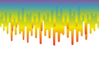 Abstract vintage backgrounds with dynamic color rounded shapes