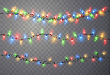 Christmas lights. Xmas String