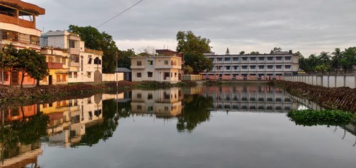 Fototapeta premium view of the city