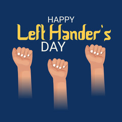 Happy Left Hander's Day.