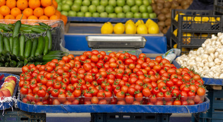 tomatoes on counter