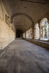  Romanesque Cloisters Church of Saint Trophime Cathedral in Arles. Provence,  France