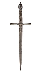 old antique metal dagger