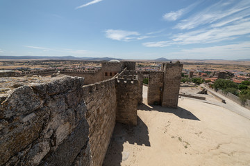 Fototapeta na wymiar Trujillo ancient city in caceres, extramadura,Spain
