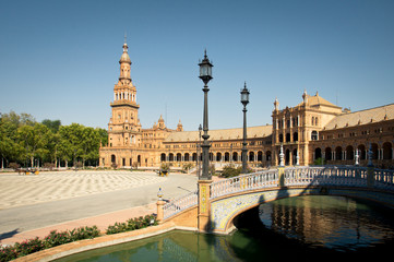 Fototapeta na wymiar Seville - Palais