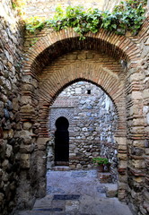 Fototapeta na wymiar Arch-ways in Spain