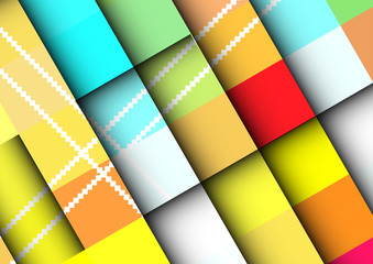 abstract. colorful background with square frames. vector geometric.