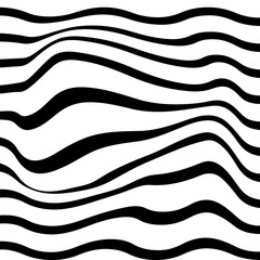 Pattern wavy zebra lines - 283032633