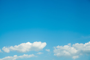 blue sky with cloud