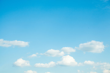 blue sky with cloud