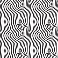 Pattern wavy zebra lines - 283036427