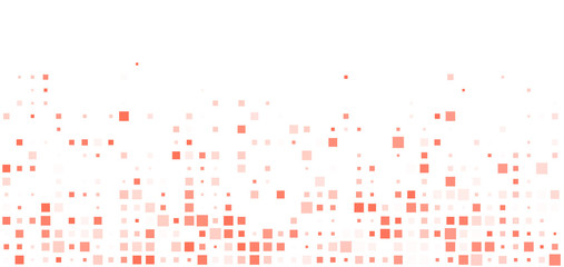 White horizontal background with living coral dotted pattern.