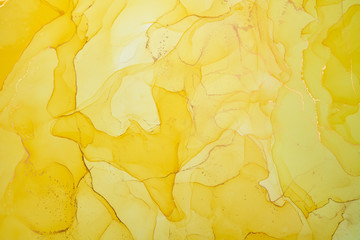  Abstract colorful background, wallpaper. Mixing acrylic paints. Modern art. Paint marble texture. Alcohol ink colors  translucent