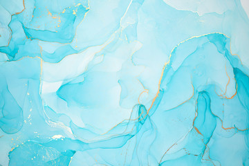  Abstract colorful background, wallpaper. Mixing acrylic paints. Modern art. Paint marble texture. Alcohol ink colors  translucent