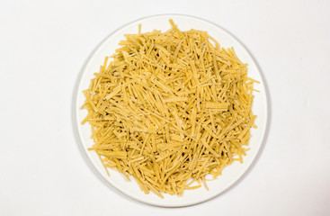 Handmade Noodles. from Traditional Turkish Cuisine