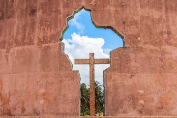 Point No Return Gates and Coast, Benin, West Africa