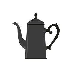 Vintage coffee pot. Vector