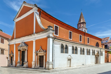Obraz premium Church of St. Sime, Zadar, Croatia