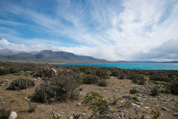 Lago Sarmiento Chile, Patagonien