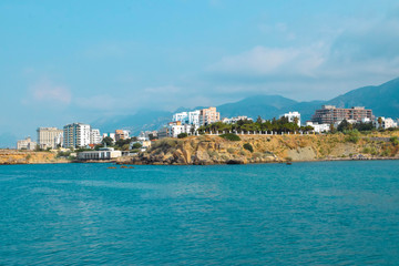 Naklejka na ściany i meble Beautiful Kyrenia harbour, Northern Cyprus
