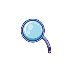 search magnifying glass icon illustration