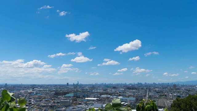 4K 大阪風景　タイムラプス　2019年夏