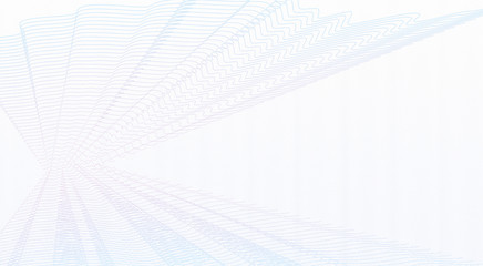 Light blue pink vector watermark. Guilloche art line design. Abstract colored cheque, ticket, banner, certificate backdrop. Ripple thin pastel curves. White background. Pleated net. EPS10 illustration