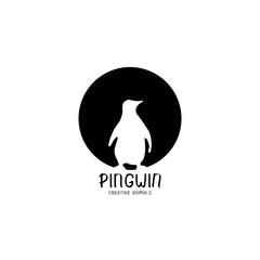 penguin logo illustration