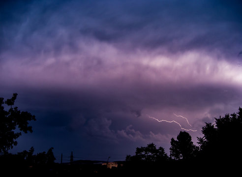 Evening full of lightnings! (Lviv, Ukraine)