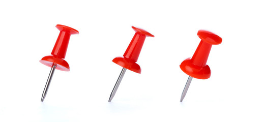 Red pins