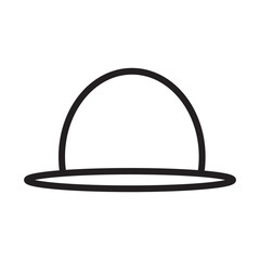 hat vintage icon vector design template
