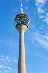 Rheinturm in D&uuml;sseldorf - Deutschland
