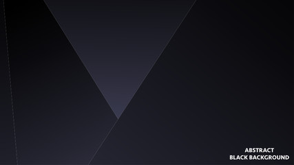 Abstract polygonal pattern luxury dark blue background