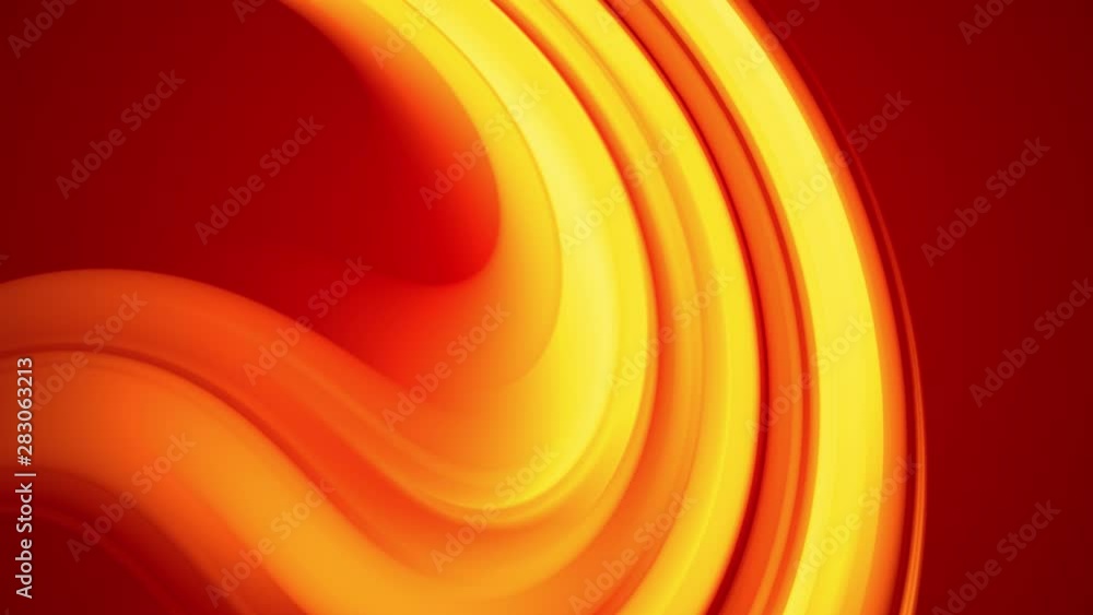 Poster a red yellow gradient of a bright fire color changes slowly and cyclically. 4k smooth seamless loope